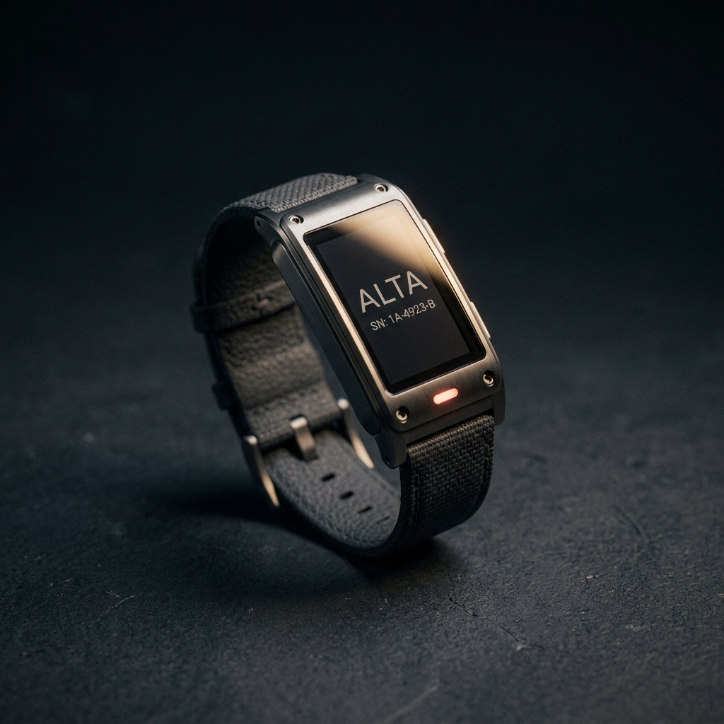ALTA e-paper band, studio shot